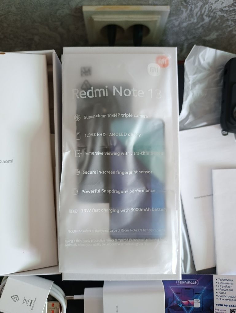 Redmi not 13  128+8+8 gb