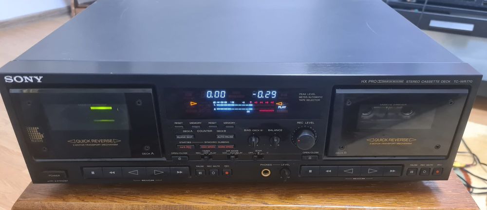 Dublu deck Sony TC WR770