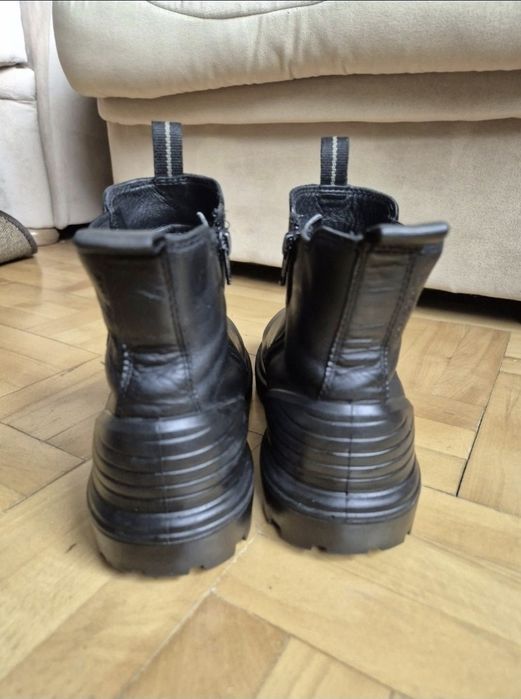 Ghete iarna, ECCO Tredtray K, Piele naturală - Lână - 37 [24 cm)