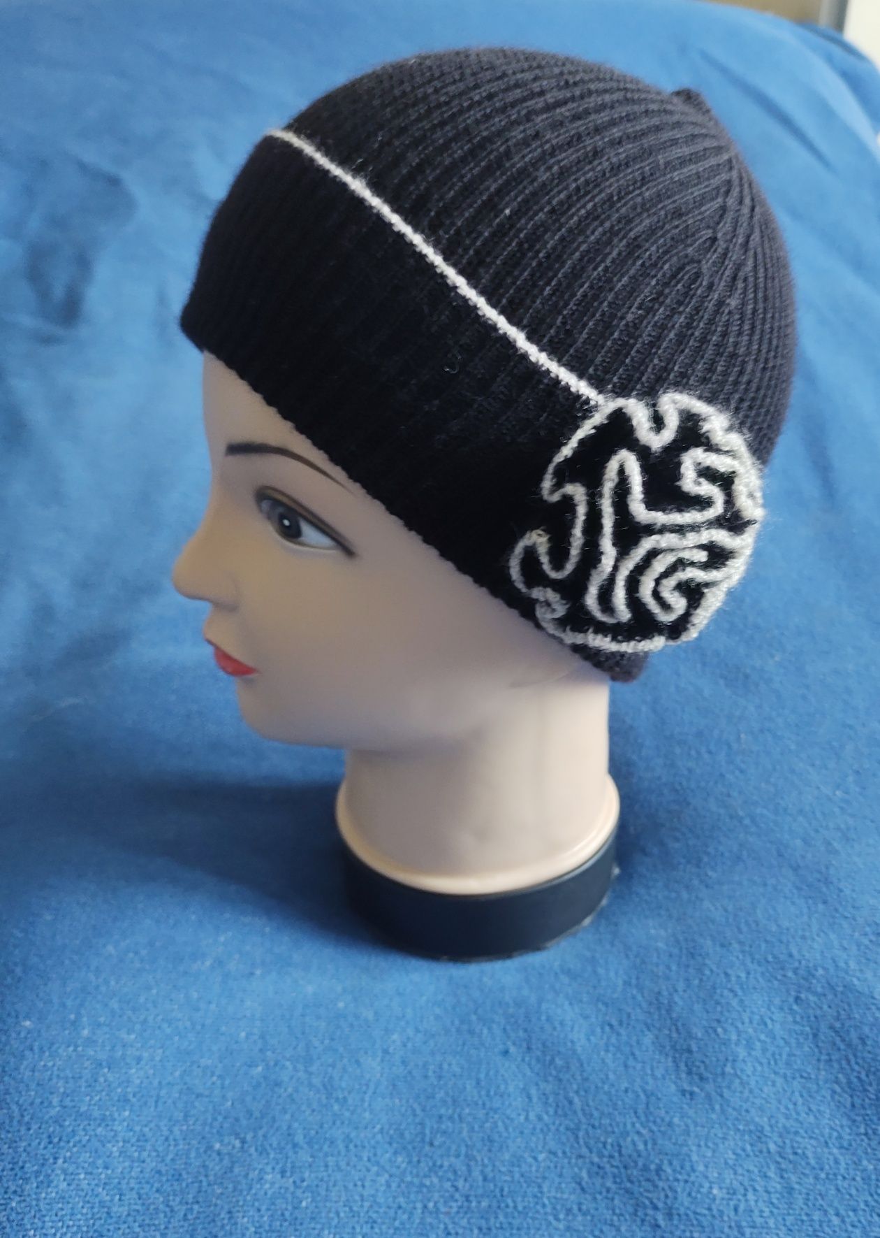 Set Esarfa Fular Caciula Beanie Lana Luisa Spagnoli