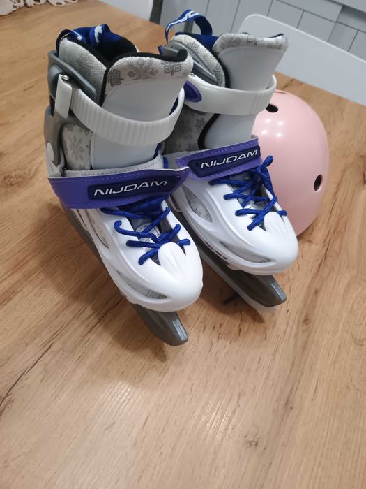 Vând patine și casca pt copii