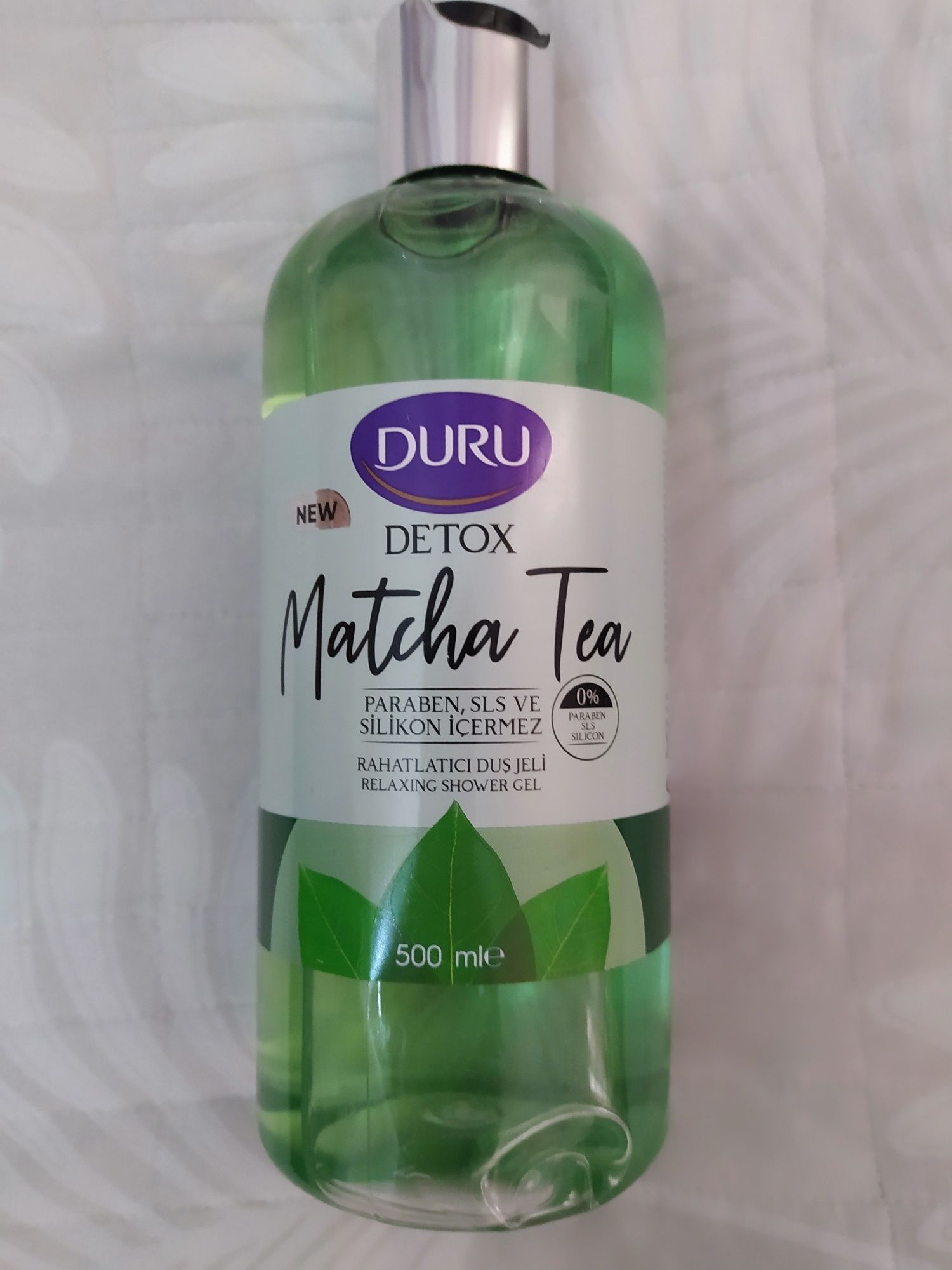 DURU Detox Гель для душа Matcha Tea, 500 мл