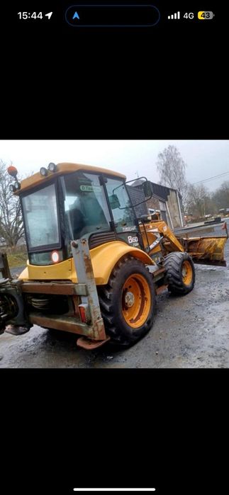 Lama de zăpadă buldoexcavator