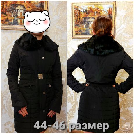 Демисезонная куртка, пальто размер 44-46.