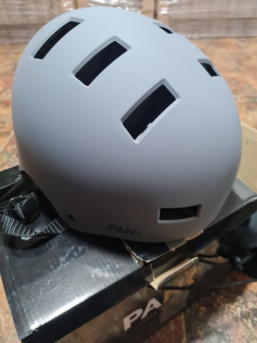 Casca de protectie pentru trotineta,role,bicicleta cu LED spate, M/L
