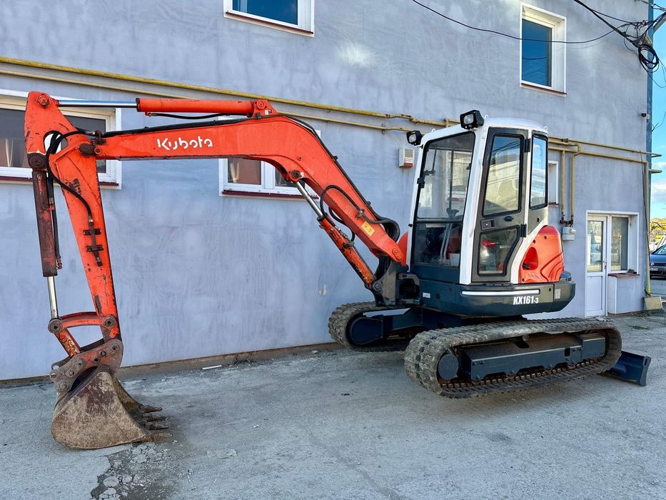 Miniexcavator Kubota KX161-3/6 tone/ 3 cupe