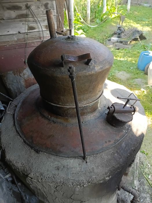 Cazan țuică 200 litri cupru