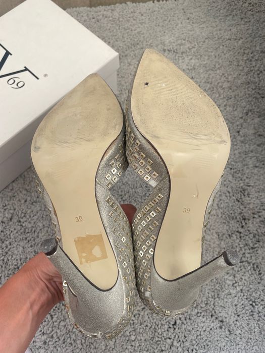 Pantofi stiletto Versace