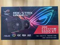 Продавам видео карта ASUS ROG Strix RX 5500XT 8GB