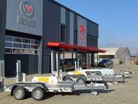 Remorca aluminiu pt.transport utilaje