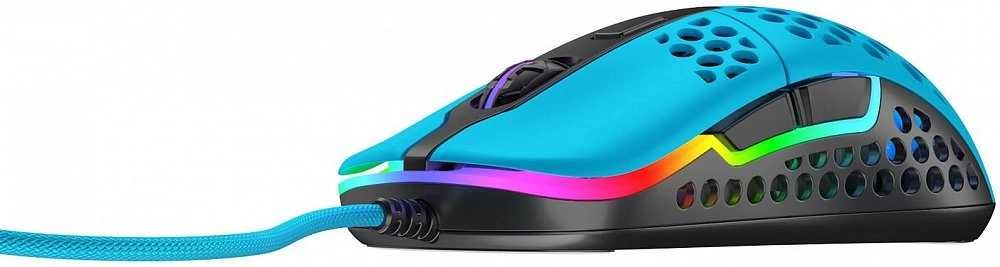 Мышь игровая Xtrfy M42 RGB USB Miami Blue
