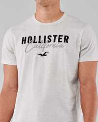 Tricou Hollister gri mas. XL -Lichidare stoc