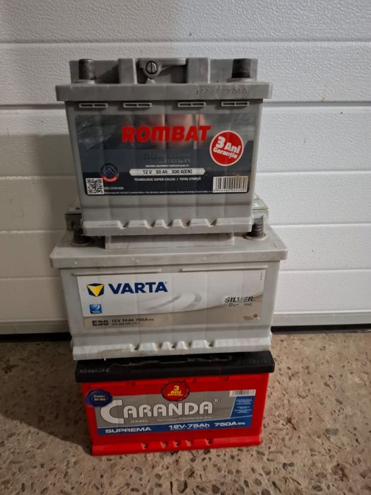 Acumulatori/Baterii auto descarcate