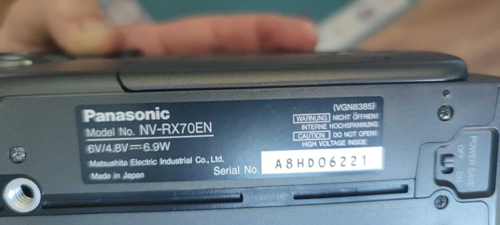 Camera video VHS C Panasonic RX70 exceptionala sau schimb cu tableta