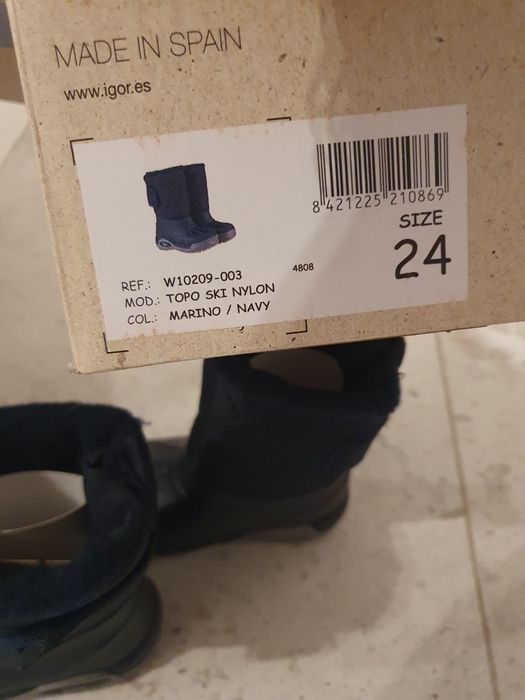 Ghete zapada Igor 24 noi imblanite și impermeabile