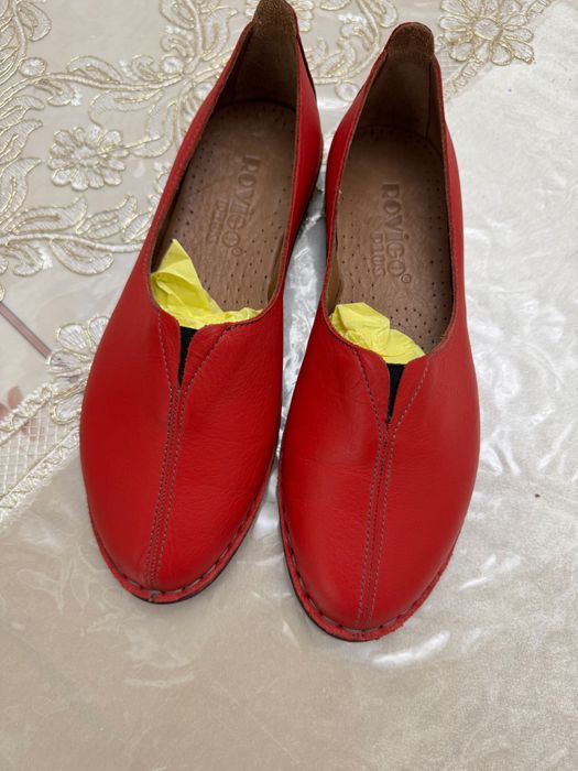 Qizil ayollar oyoq kiyim, 39 o'lcham, Красные женские туфли, размер 39