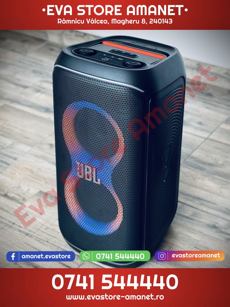 Boxa portabila activa JBL PartyBox Club 120 IPX4 160W RMS Auracast