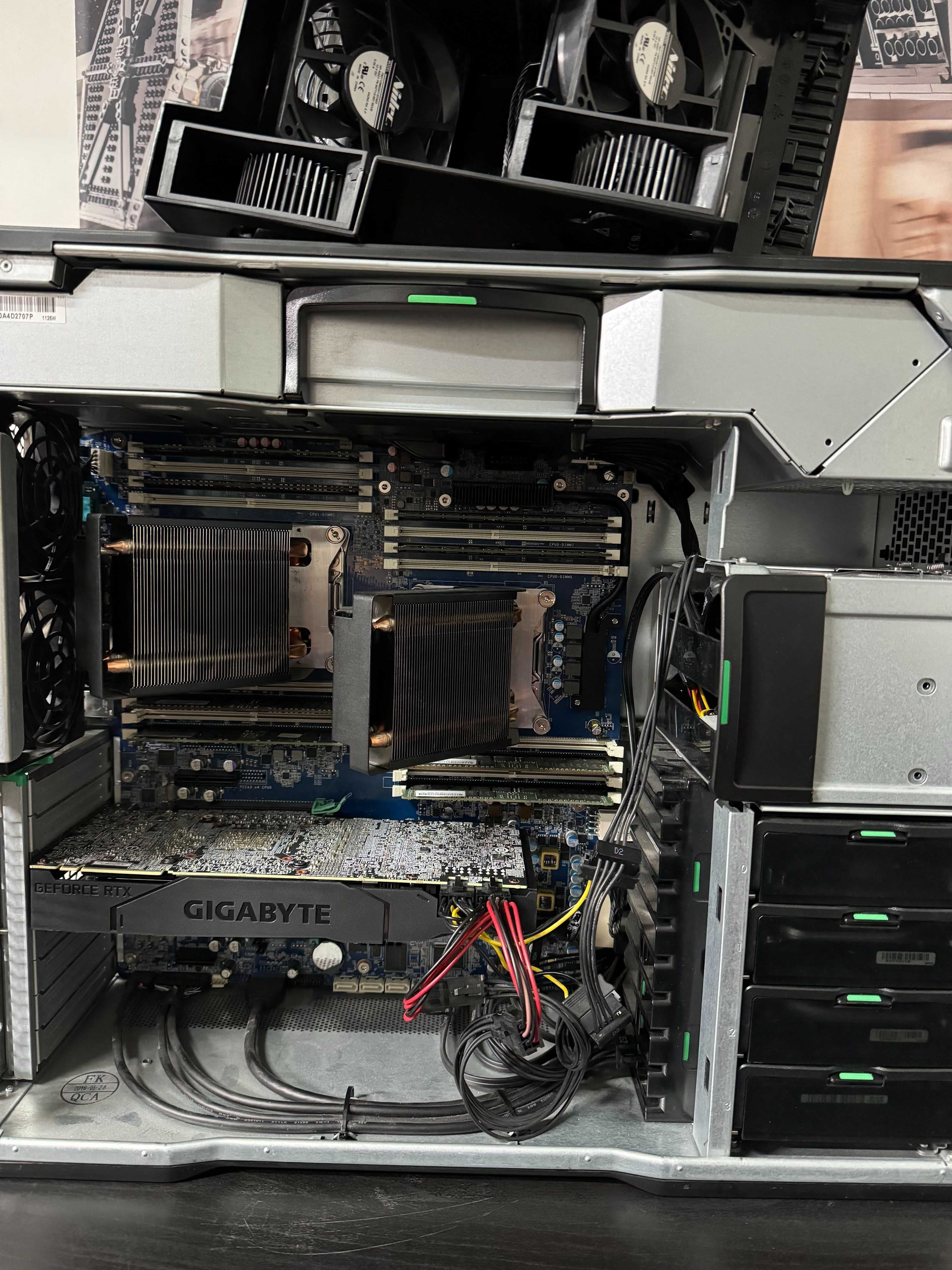 HP Z840 Workstation | 2x Xeon E5-2630 V3 | 128 RAM ECC | RTX 2080 TI