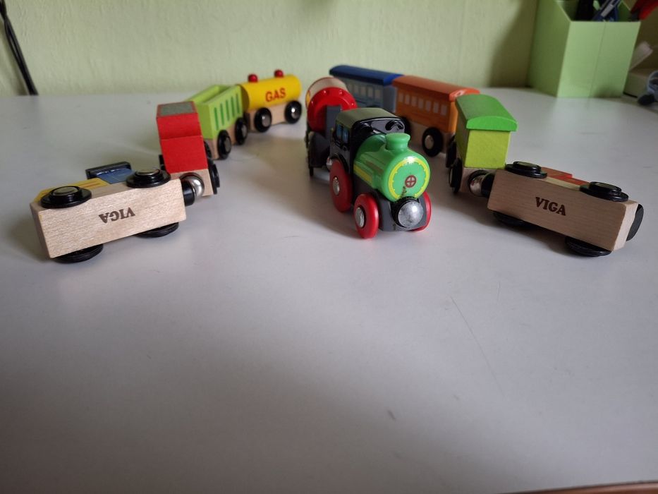 Дървени влакчета