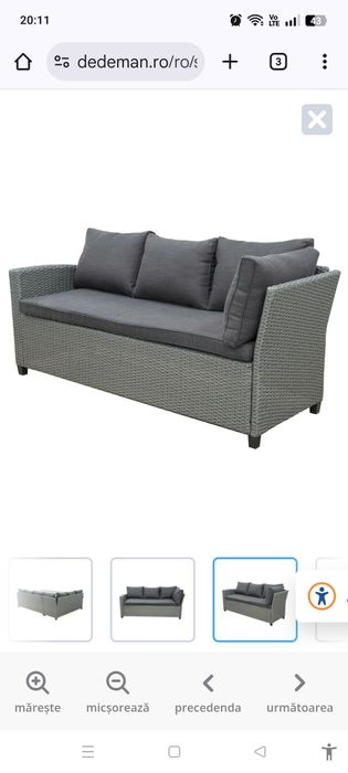 Set gradina/terasa ratan