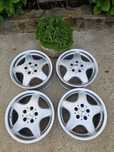 Jante Mercedes W124, w201, w140, 5x112, R16, 7.5J, sunt in stare bună