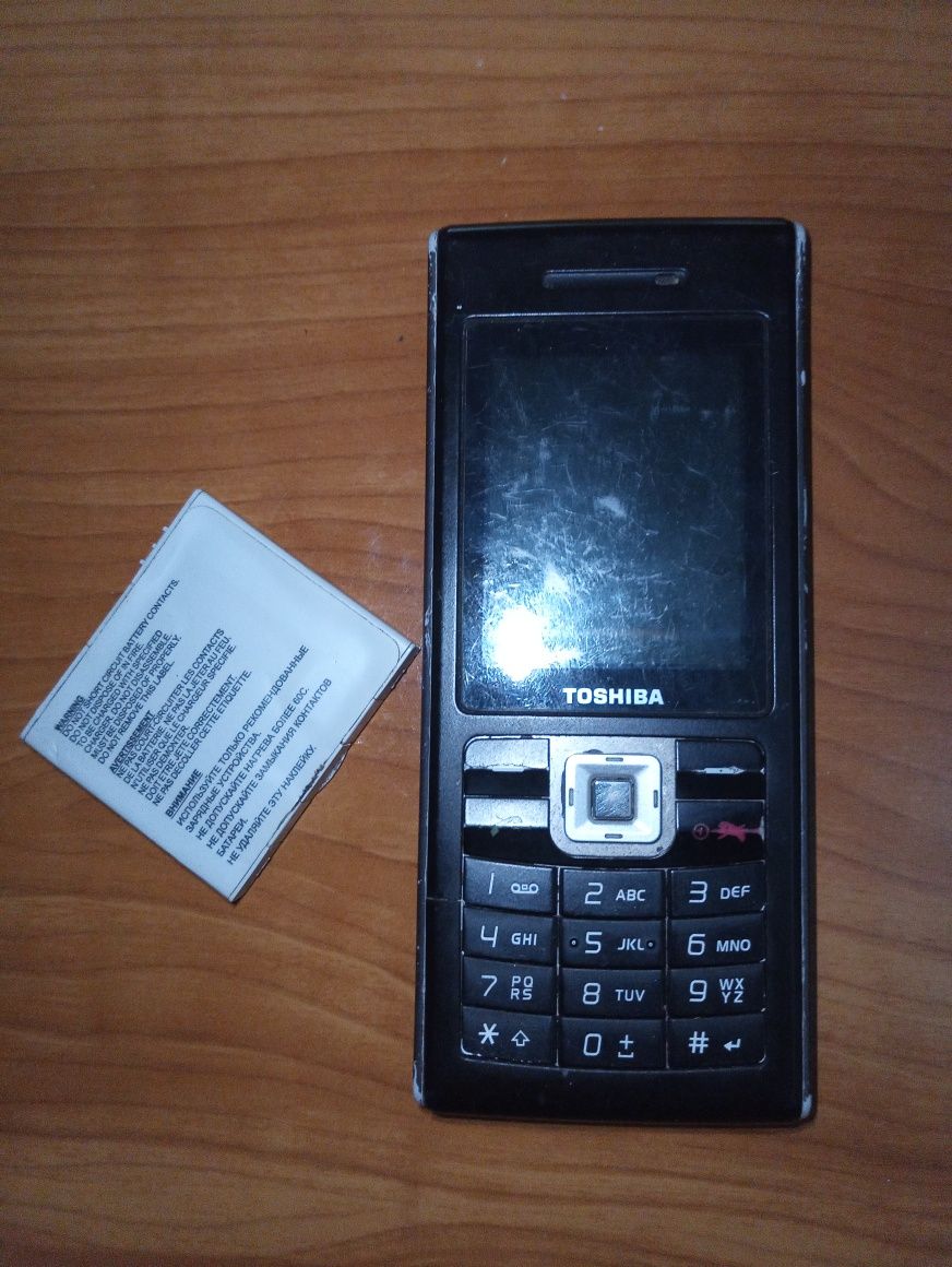 Vechi telefon gsm Toshiba sd3 (E02) defect