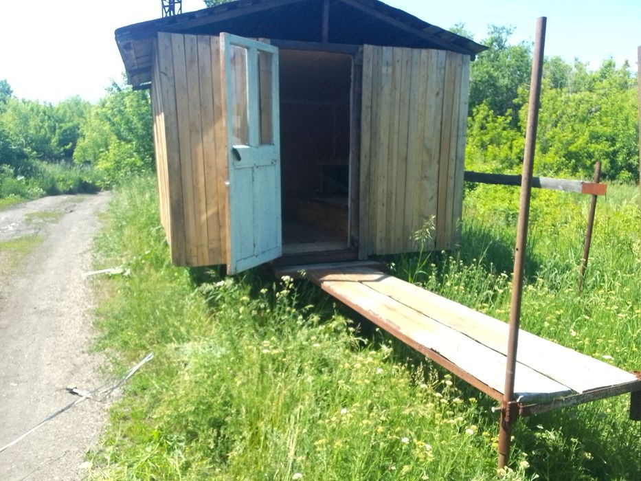 Баня на колесах с причалом