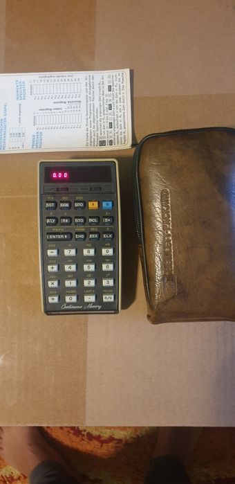 Calculator buzunar hewlett packard 29c vintage