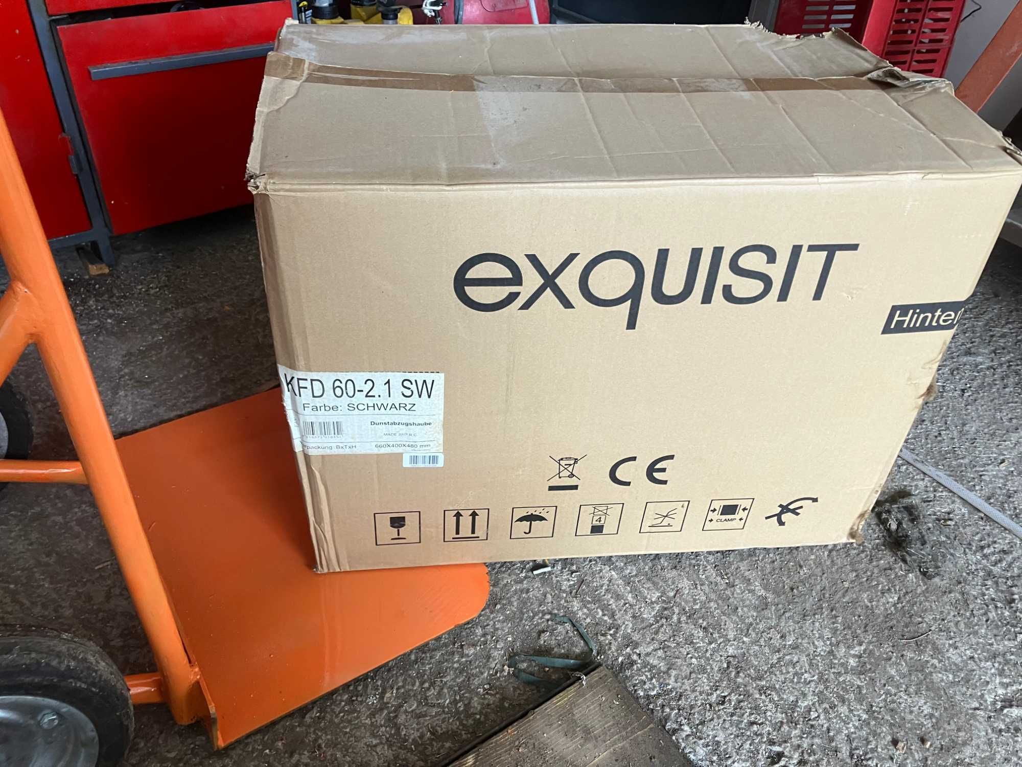 exquisit kfd 60-2.1sw немски абсорбатор нов