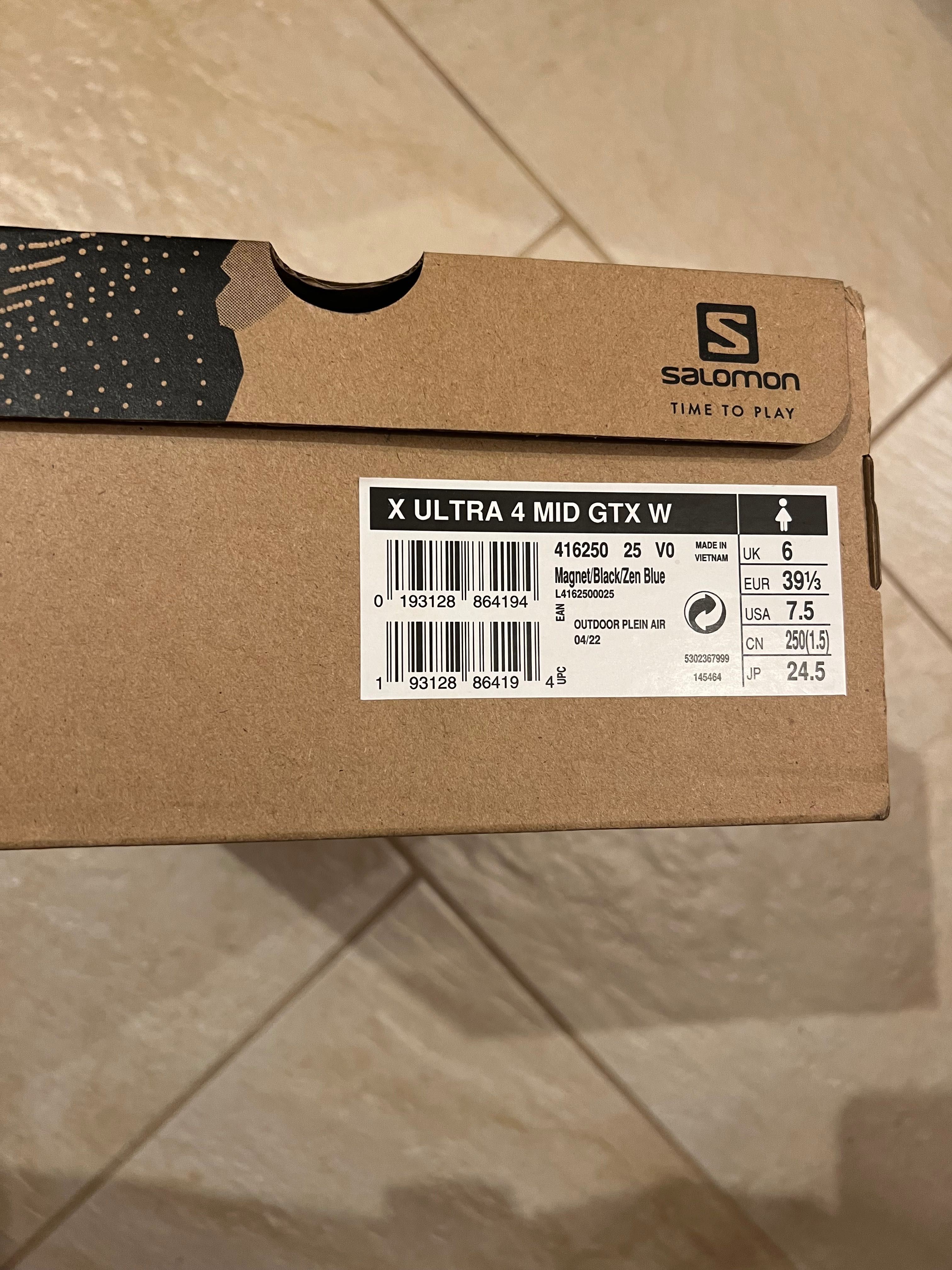 Salomon X ultra mid 4 GTX 39 1/3