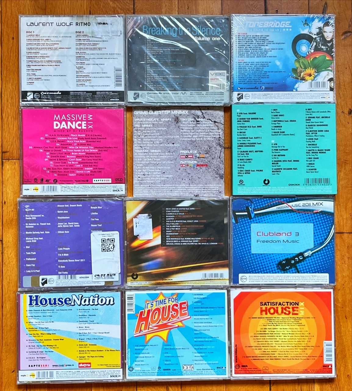Lot CD Roton house&dance: Scooter, Novy, Sinclar, House Party, Vandi..