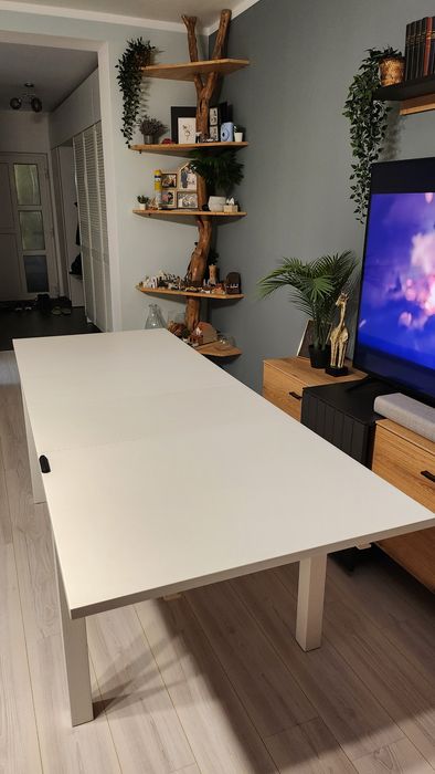 Masa Dining extensibilia Ikea + 6 scaune tapitate