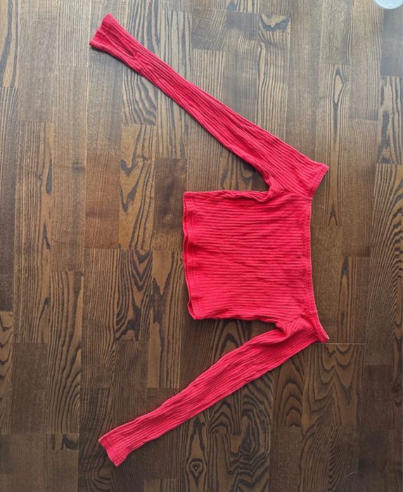 Top scurt cu mânecă lungă – H&M