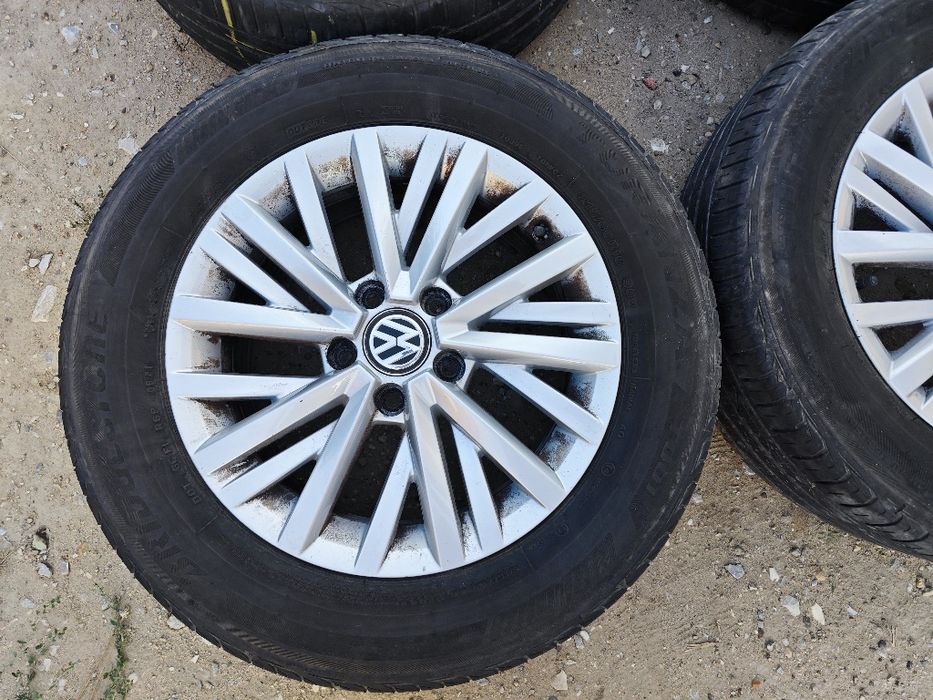 Jante Originale din Aluminiu de Volkswagen Golf, T-Roc, Jetta, pe 16"