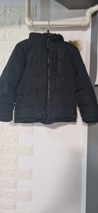 Geaca imblanita neagra