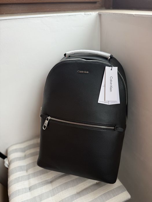 Calvin Klein rucsac de oras unisex culoare neagra nou original
