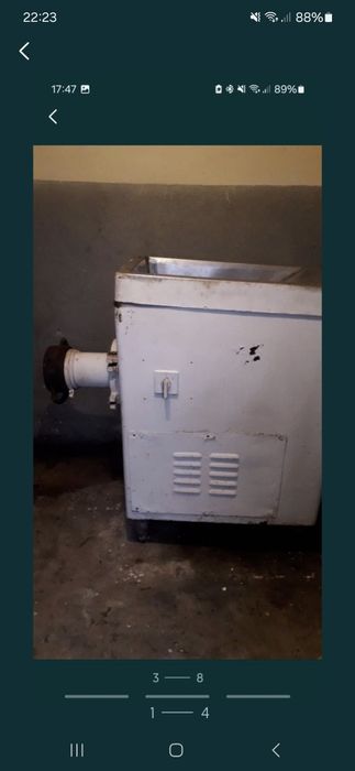 Tocator carne trifazic functional