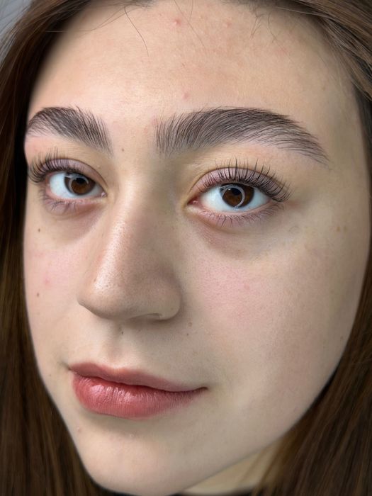 Ламинирование ресниц и бровей