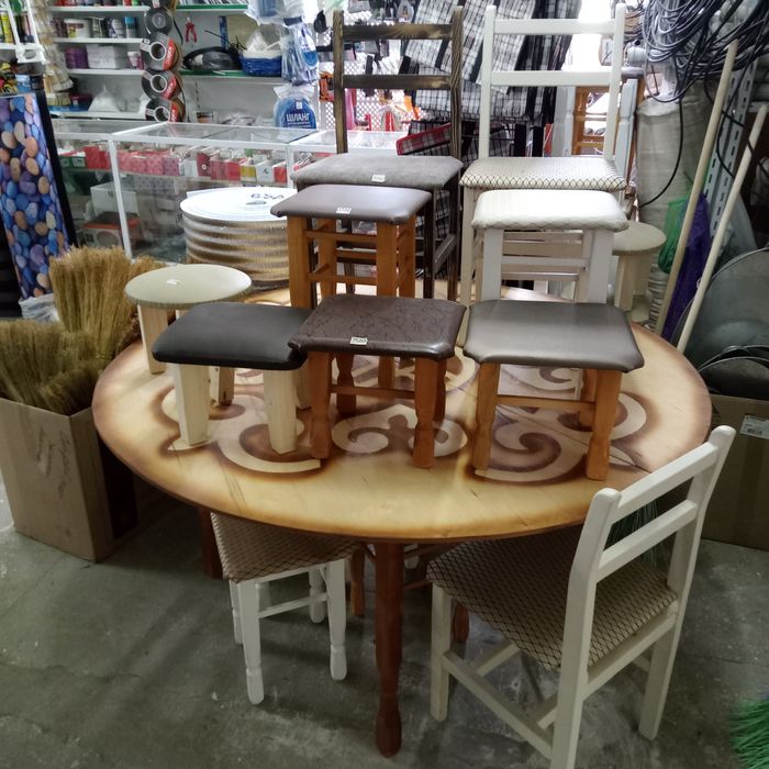 стол круглый доставка 1000