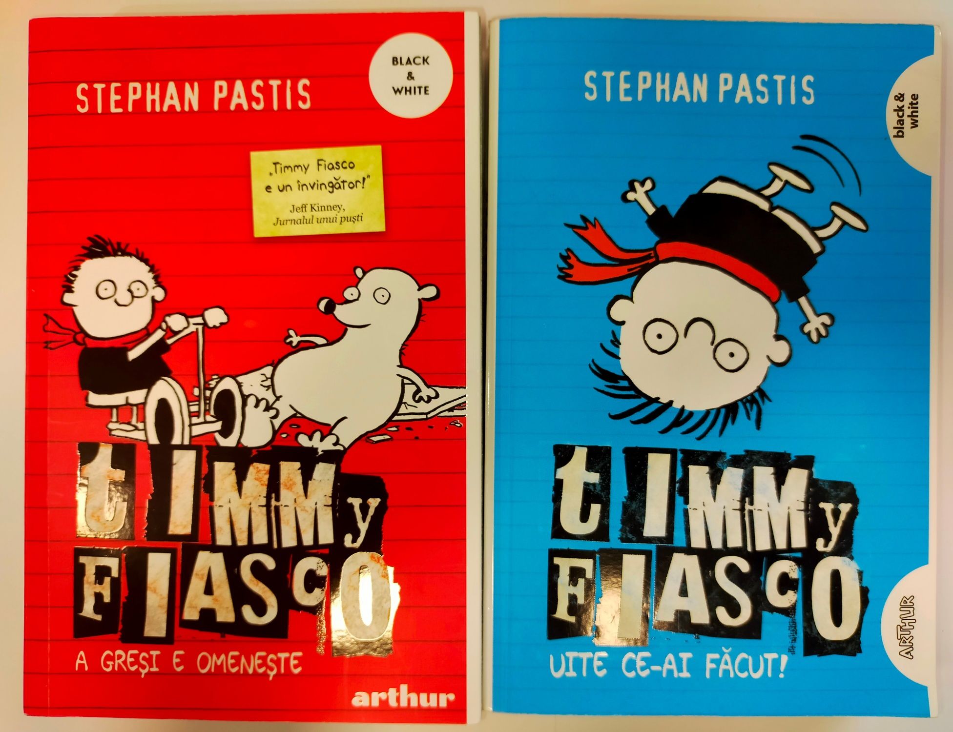 Vând colecția Timmy Fiasco de Stephan Pastis