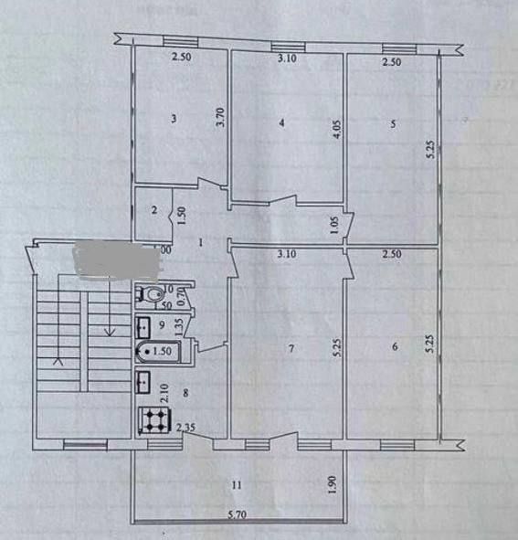 Продам 5 ком Юнусабад 16 квартал