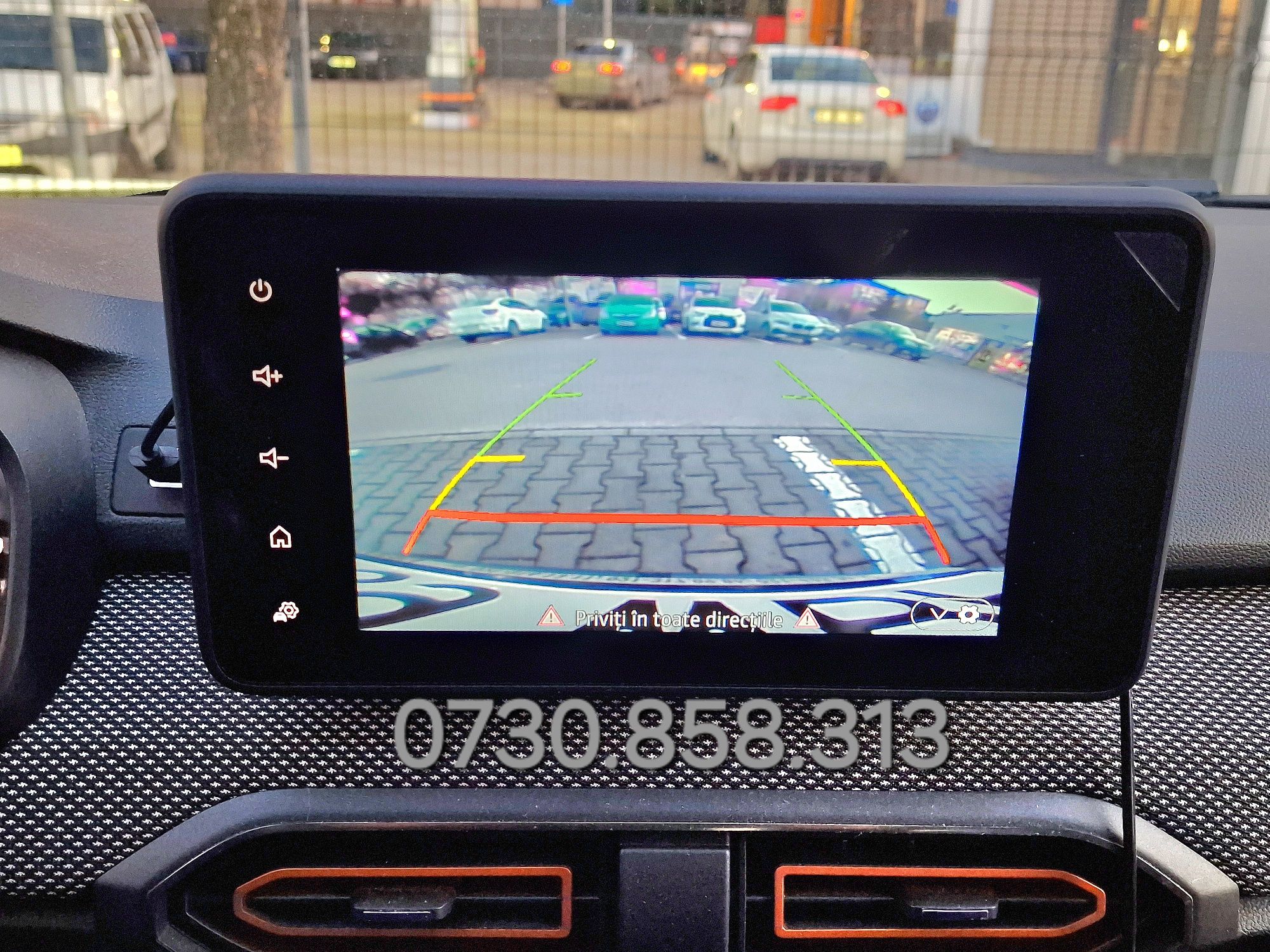 Dacia camera video Logan Sandero Duster Jogger camera marșarier rvc