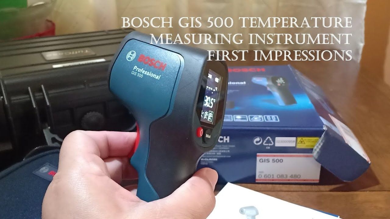 Термометр BOSCH Gis 500
Термометртермометр) BOSCH GIS 1000 Cтермометр)