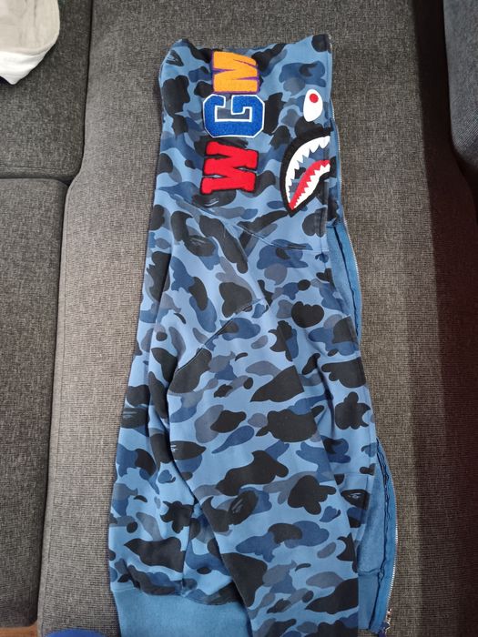 Bape Zip Up Shark Hoodie