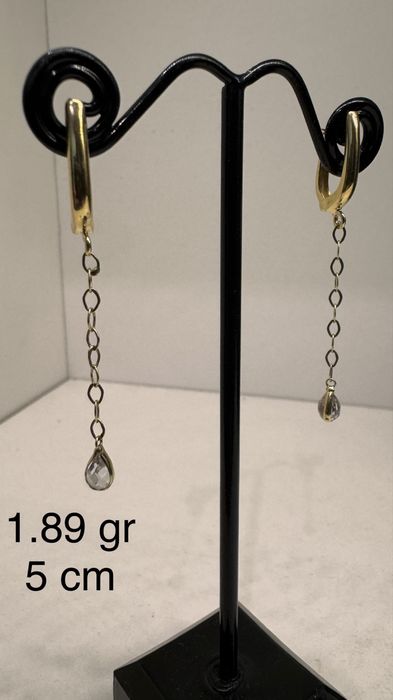 Cercei din aur de 14k