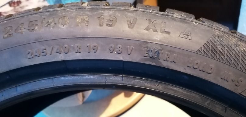 Anvelope NOI iarna Continental 245/40/R19 M+S extra load 98V