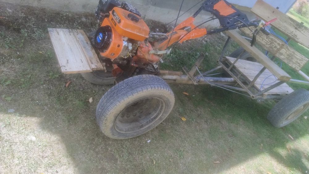 Motocultor+Remorcă