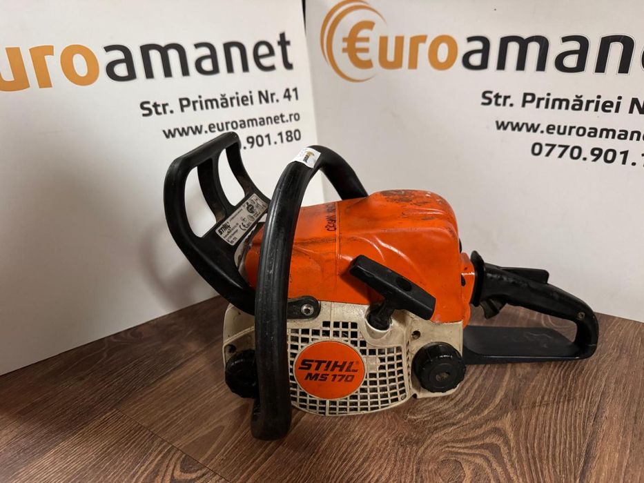 Motofierastrau STIHL, benzina ms170, galben -P-