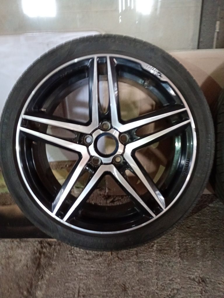 VW GOLF 5 и 6 джанти със летни гуми 225/45/18, 8J, ET45 5x112 цо 56~70