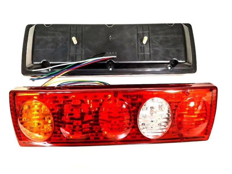 комплект диодни led лед стопове 12v - 410mm x 130mm x 60mm - ...